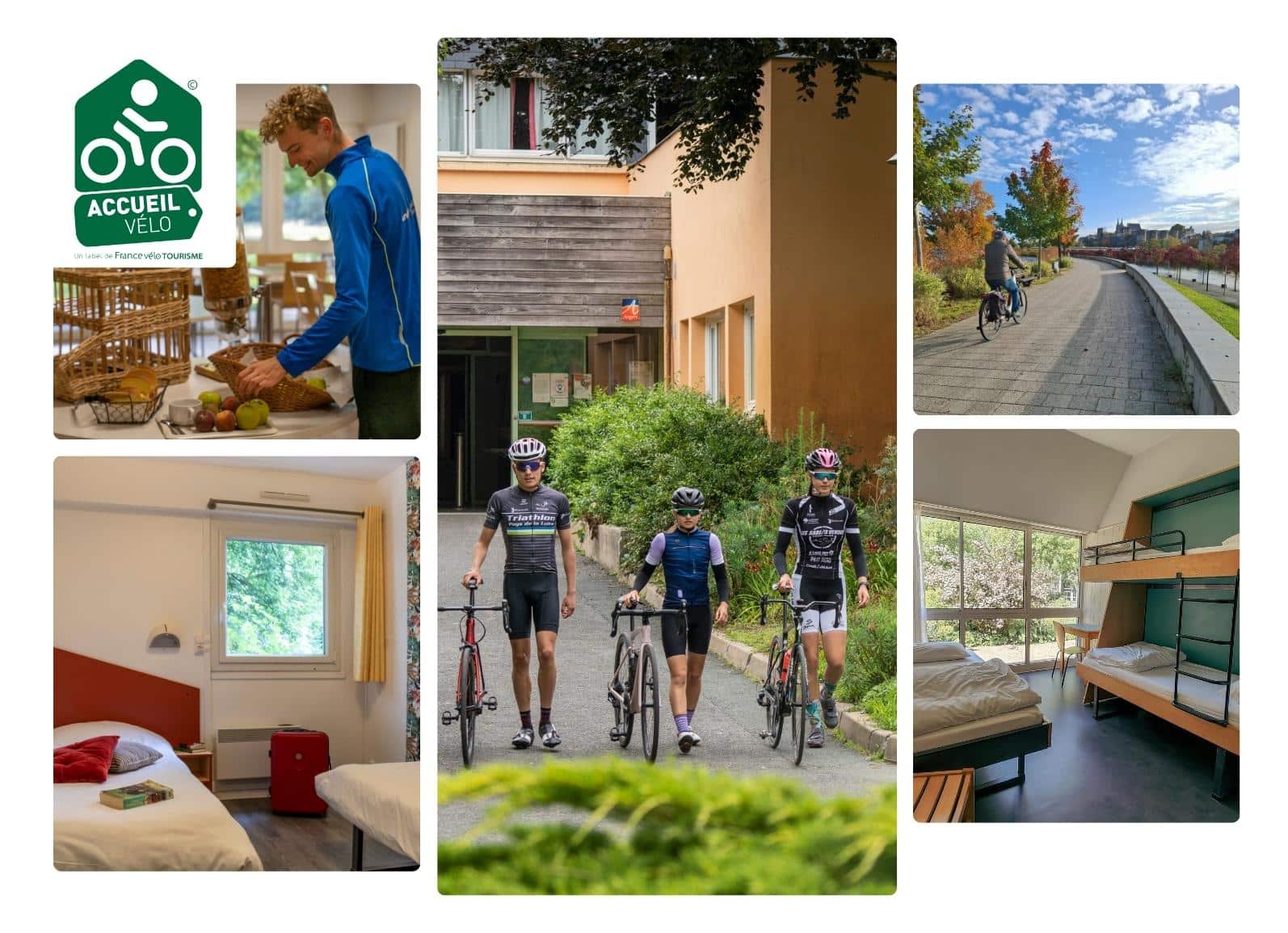 Accueil vélo à Angers